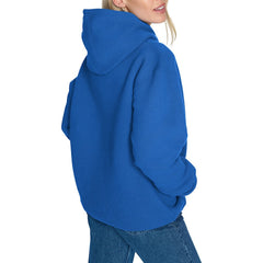 Dallas Mavericks Starter Women's Arch Stripe Fleece Hoodie sale - Blue for sale