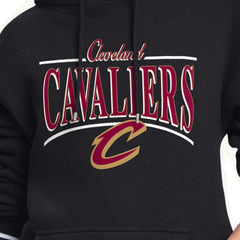 Cleveland Cavaliers Starter Women's Arch Stripe Fleece Hoodie sale - Black on sale