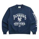 New York Yankees Madhappy Unisex High Rib Sweatshirt - Blue
