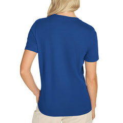 Dallas Mavericks Starter Women's Fireworks T-Shirt sale - Blue cheap