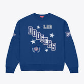 Los Angeles Dodgers Women's Pep Rally Sweatshirt - Royal | Mitchell & Ness
