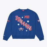 Philadelphia Phillies Women's Pep Rally Sweatshirt - Royal | Mitchell & Ness
