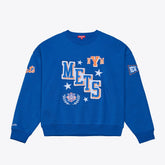 New York Mets Women's Pep Rally Sweatshirt - Royal | Mitchell & Ness