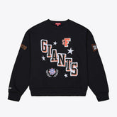 San Francisco Giants Women's Pep Rally Sweatshirt - Black | Mitchell & Ness