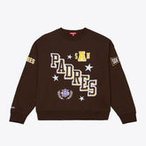 San Diego Padres Women's Pep Rally Sweatshirt - Brown | Mitchell & Ness