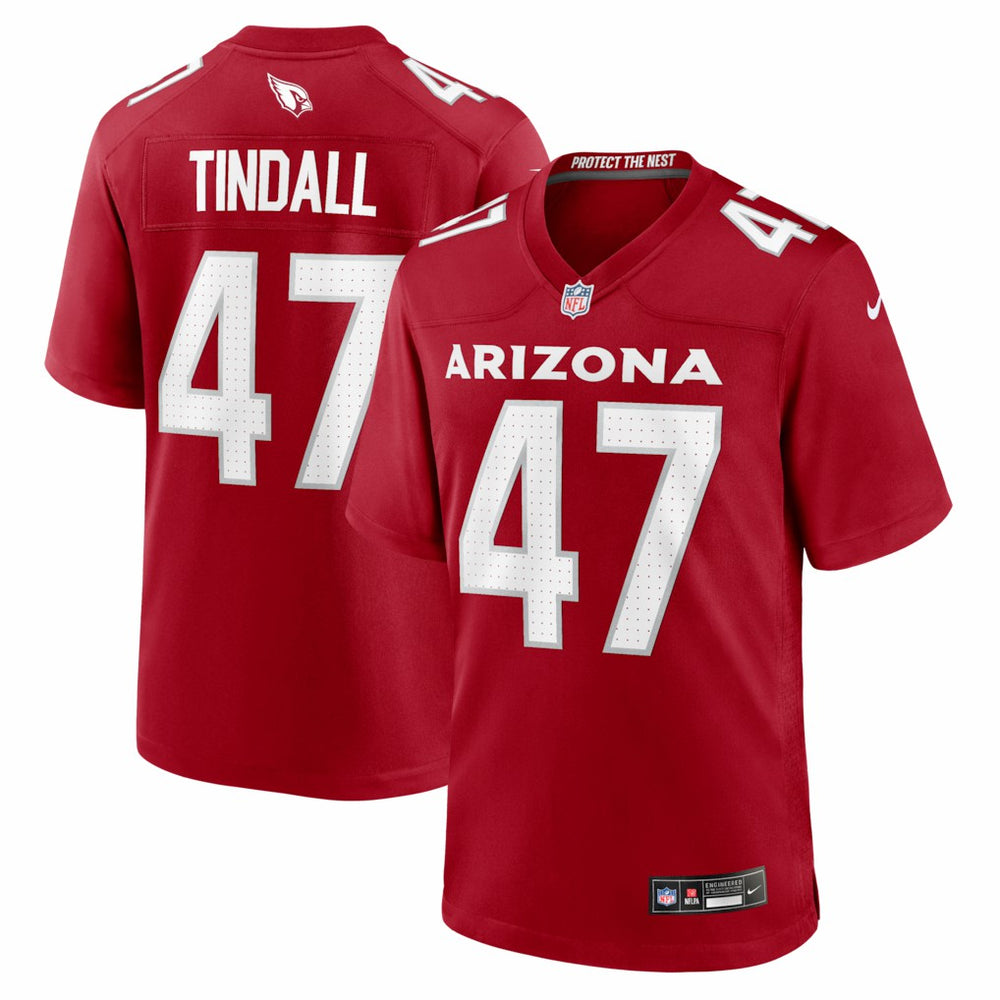 Channing Tindall Arizona Cardinals Team Game Jersey - Cardinal | Nike on sale