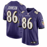 Cornelius Johnson Baltimore Ravens Team Game Jersey - Purple | Nike on sale