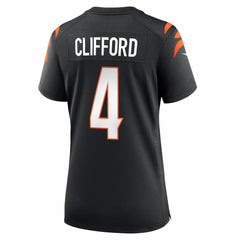 Sean Clifford Cincinnati Bengals Women's Team Game Jersey - Black | Nike online