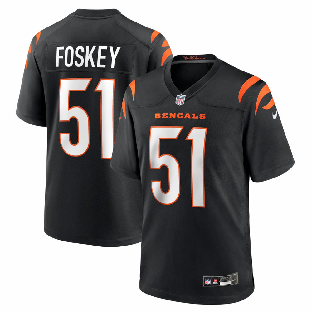 Isaiah Foskey Cincinnati Bengals Team Game Jersey - Black | Nike on sale