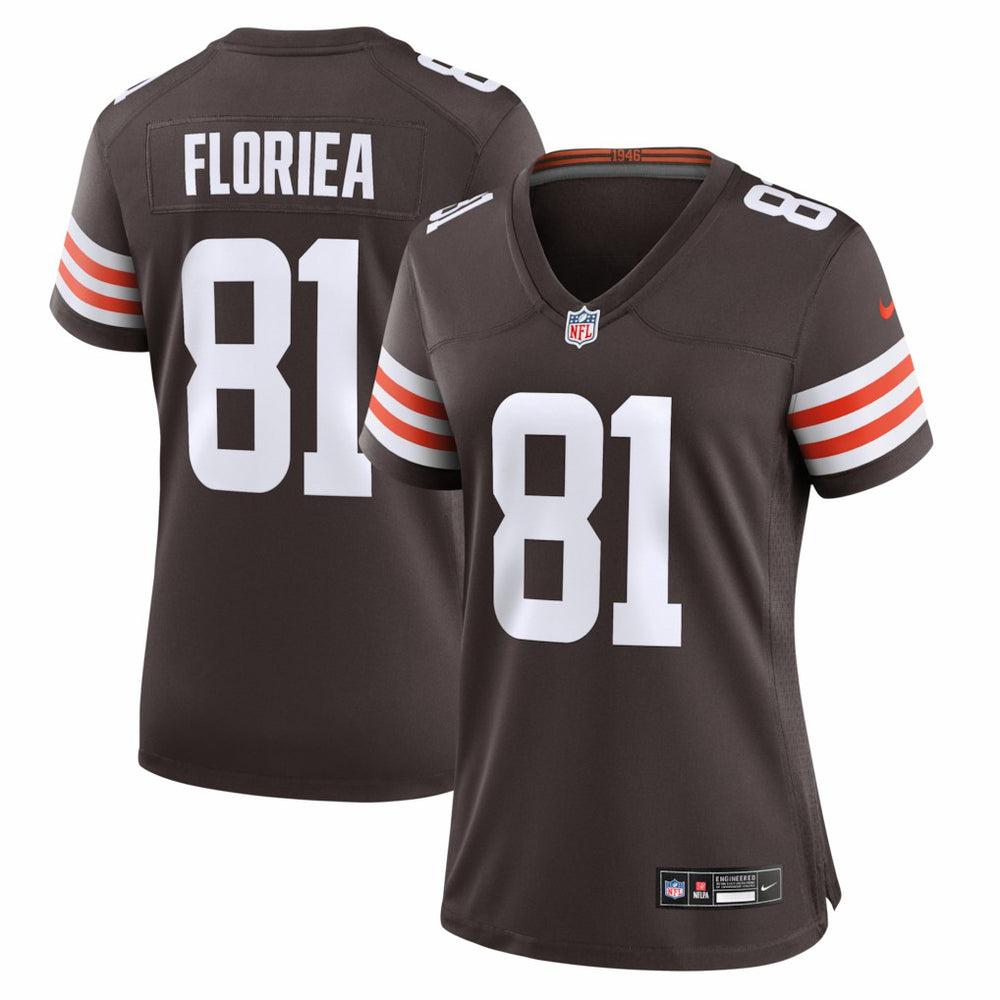 Luke Floriea Cleveland Browns Women's Team Game Jersey - Brown | Nike outlet
