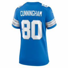 Malik Cunningham Detroit Lions Women's Team Game Jersey - Blue | Nike on sale
