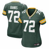Brant Banks Green Bay Packers Women's Team Game Jersey - Green | Nike sale