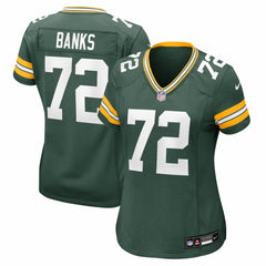 Brant Banks Green Bay Packers Women's Team Game Jersey - Green | Nike sale
