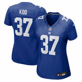 Younghoe Koo New York Giants Women's Team Game Jersey - Royal | Nike for sale
