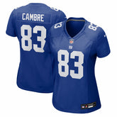 Dalen Cambre New York Giants Women's Team Game Jersey - Royal | Nike sale