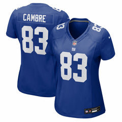 Dalen Cambre New York Giants Women's Team Game Jersey - Royal | Nike sale