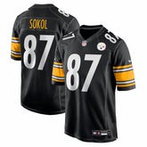 Matt Sokol Pittsburgh Steelers Team Game Jersey - Black | Nike for sale