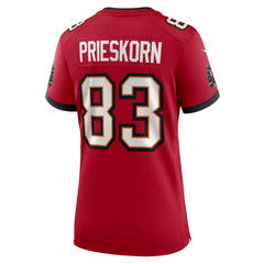 Caden Prieskorn Tampa Bay Buccaneers Women's Team Game Jersey - Red | Nike outlet