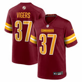 Car'lin Vigers Washington Commanders Team Game Jersey - Burgundy | Nike for sale