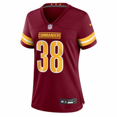 Chase Edmonds Washington Commanders Women's Team Game Jersey - Burgundy | Nike for sale