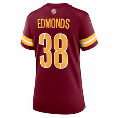 Chase Edmonds Washington Commanders Women's Team Game Jersey - Burgundy | Nike for sale