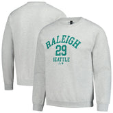Cal Raleigh MLBPA BreakingT Unisex Player Name & Number Sweatshirt - Heather Gray