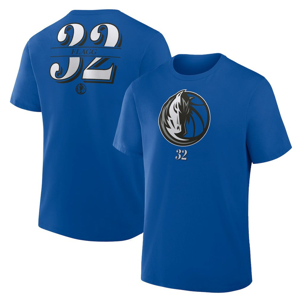 Cooper Flagg Dallas Mavericks In The Paint Name & Number T-Shirt sale - Blue | Fanatics cheap