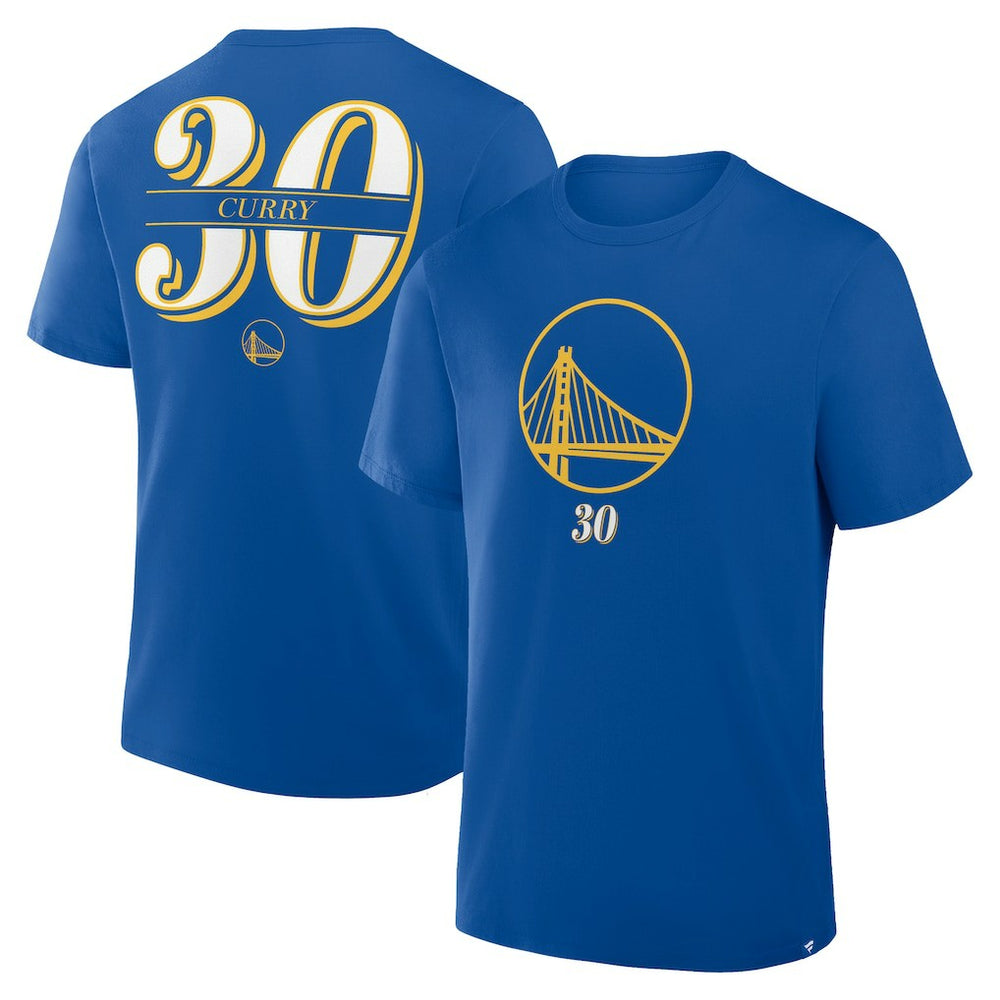 Stephen Curry Golden State Warriors In The Paint Name & Number T-Shirt sale - Royal | Fanatics online