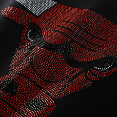 Chicago Bulls Terez Unisex Oversized Gemstone Logo Sweatshirt - Black outlet