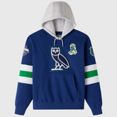 Vancouver Canucks OVO x NHL Fleece Hoodie Blue