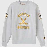 Boston Bruins OVO x NHL Fleece Sweatshirt Heather Gray