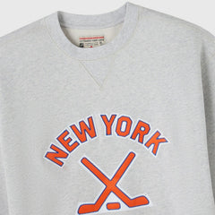 New York Islanders OVO x NHL Fleece Sweatshirt Heather Gray