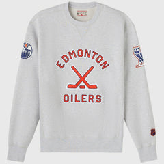 Edmonton Oilers OVO x NHL Fleece Sweatshirt Heather Gray