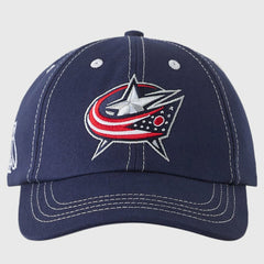 Columbus Blue Jackets OVO x NHL Adjustable Sport Hat Navy