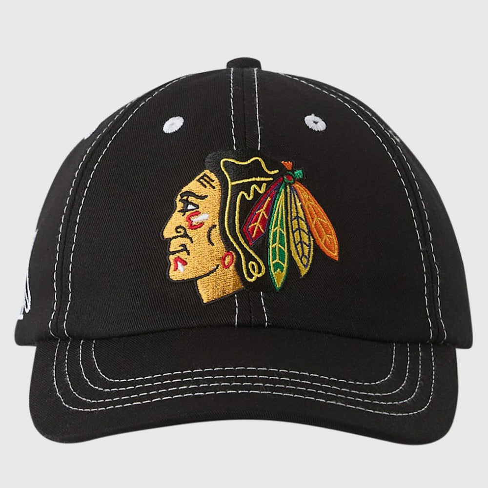 Chicago Blackhawks OVO x NHL Adjustable Sport Hat Black