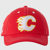 Calgary Flames OVO x NHL Adjustable Sport Hat Red