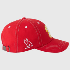 Calgary Flames OVO x NHL Adjustable Sport Hat Red