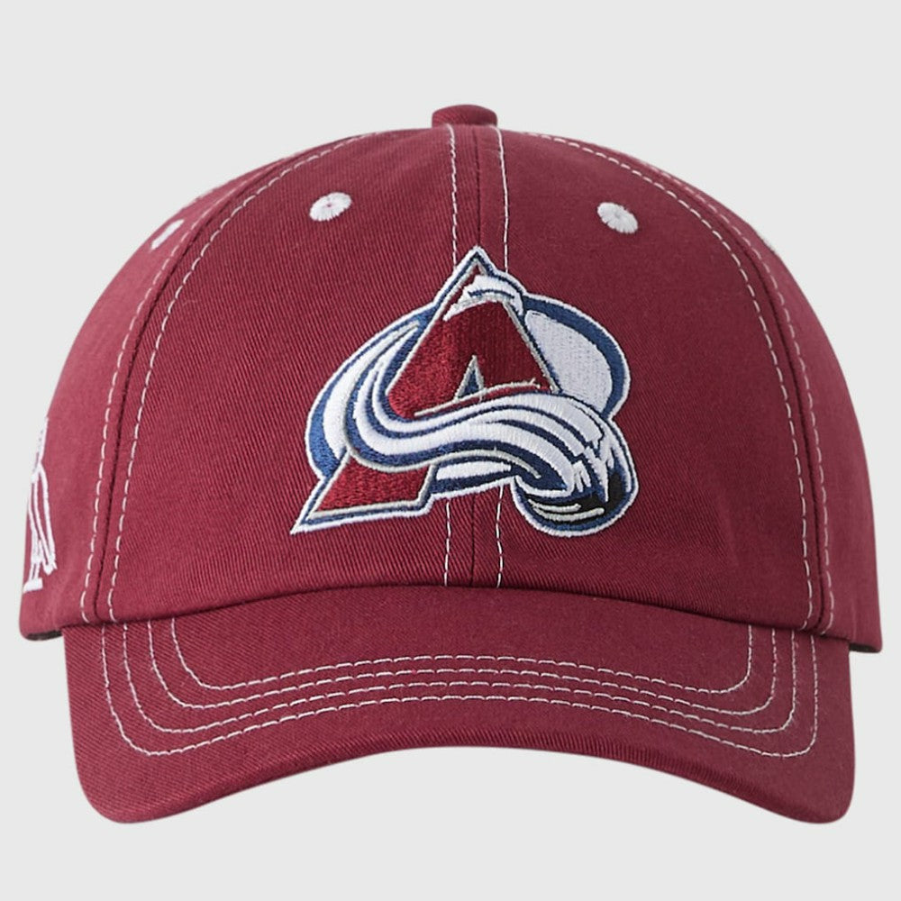 Colorado Avalanche OVO x NHL Adjustable Sport Hat Burgundy