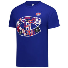 Montreal Canadiens Starter Logo Collage T-Shirt Blue