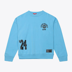 Utah Mammoth Mitchell & Ness Women's Crewneck Sweatshirt Blue
