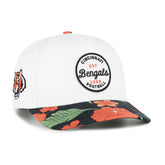 Cincinnati Bengals '47 Beach Side Hitch Adjustable Hat - White/Black for sale