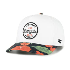 Cincinnati Bengals '47 Beach Side Hitch Adjustable Hat - White/Black for sale
