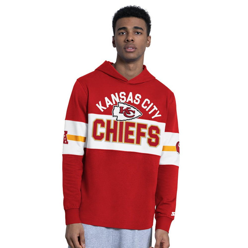 Kansas City Chiefs Starter Fullback Jersey Hoodie - Red for sale