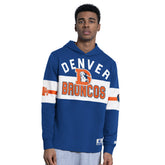 Denver Broncos Starter Fullback Jersey Hoodie - Blue on sale