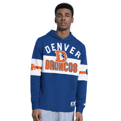 Denver Broncos Starter Fullback Jersey Hoodie - Blue on sale