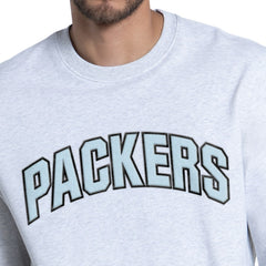 Green Bay Packers Starter Faceoff Fleece Sweatshirt - Ash outlet
