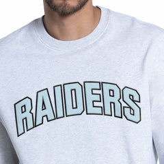 Las Vegas Raiders Starter Faceoff Fleece Sweatshirt - Ash discount