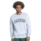 San Francisco 49ers Starter Faceoff Fleece Sweatshirt - Ash cheap