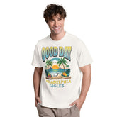 Philadelphia Eagles Margaritaville Good Day T-Shirt - Cream for sale