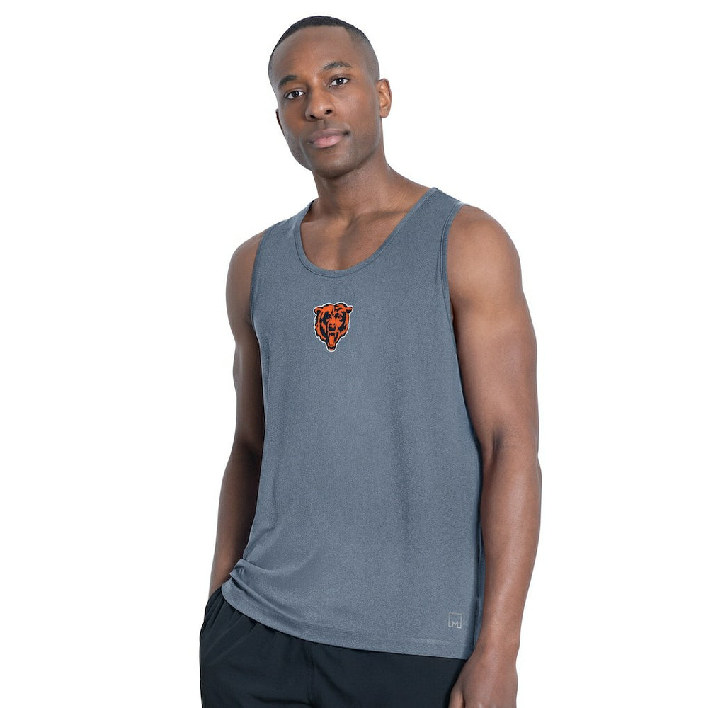 Chicago Bears MSX by Michael Strahan Energy Scoop Neck Tank Top - Navy discount